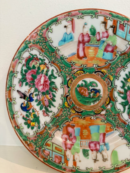 Famille Rose Plate
