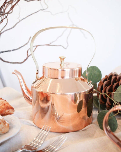 English Copper Tea Kettle