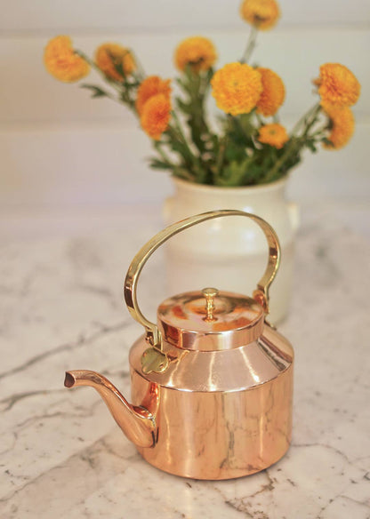 English Copper Tea Kettle