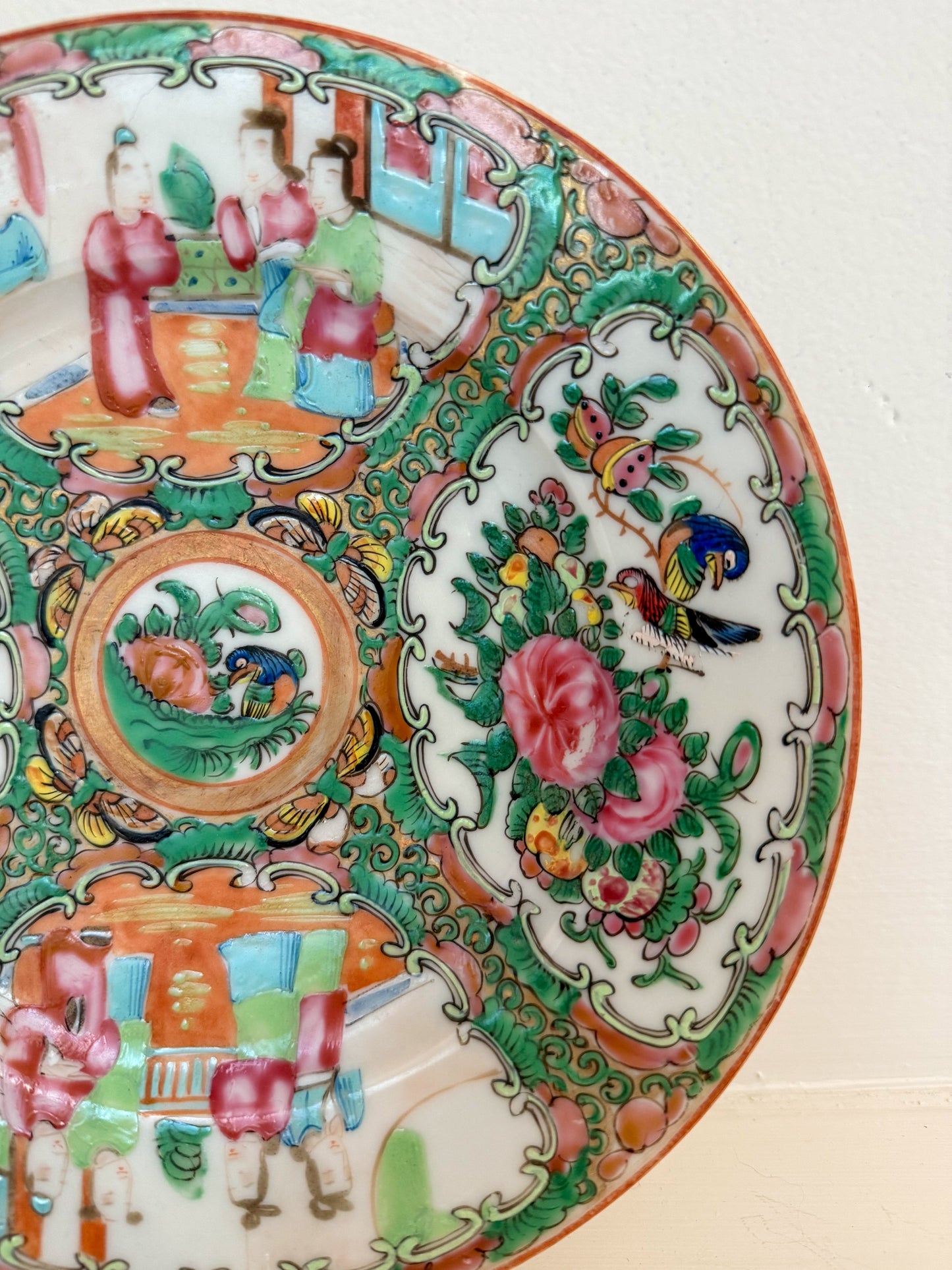 Famille Rose Plate