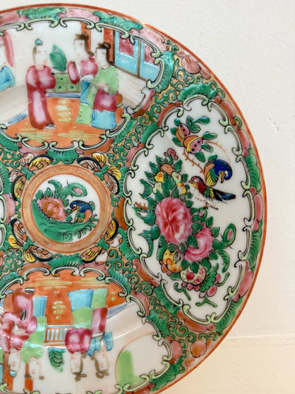 Famille Rose Plate