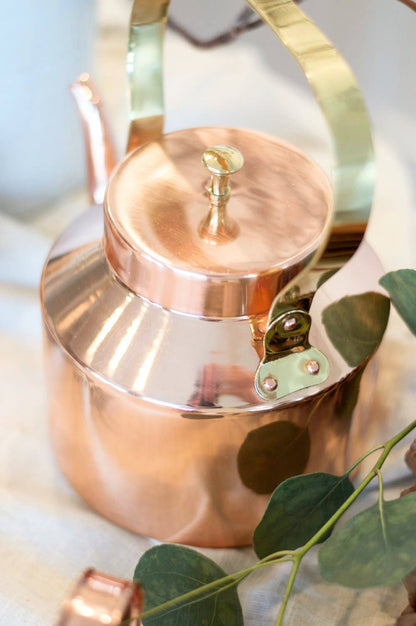 English Copper Tea Kettle