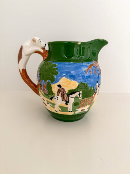 Hunting Scene Pitcher