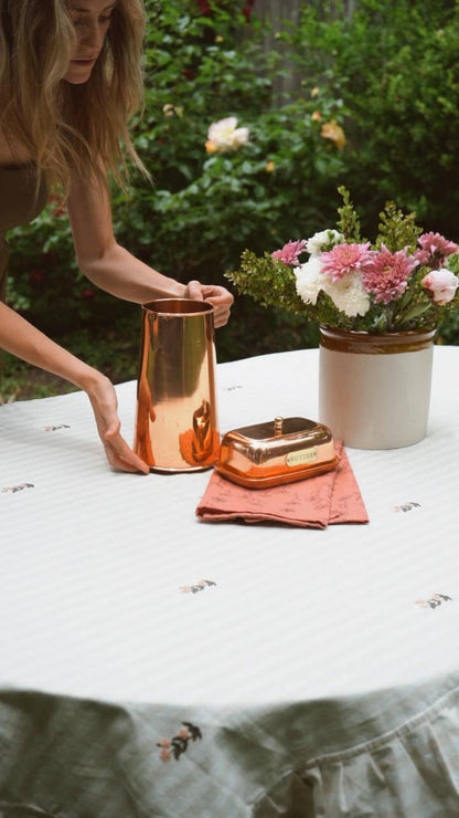 Frances Ruffled Tablecloth