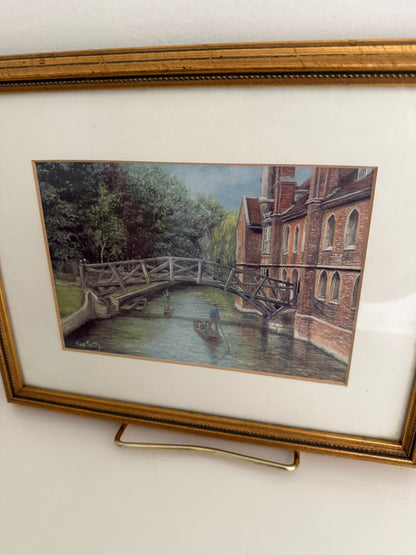 Framed Print of Cambridge Bridge