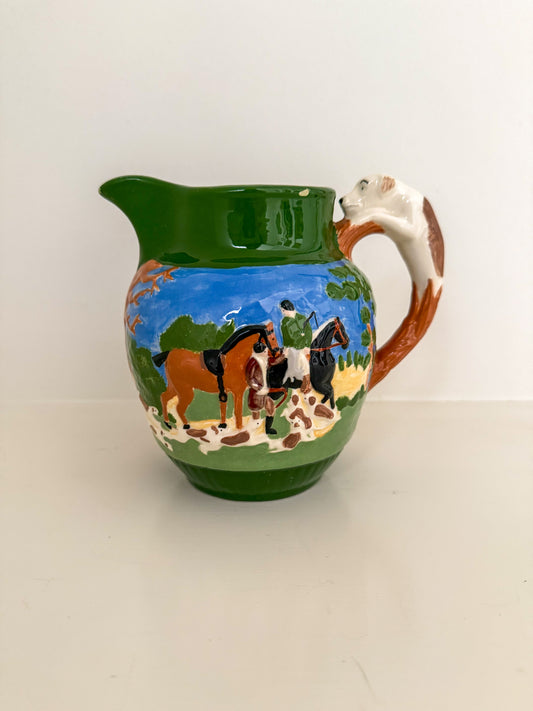 Hunting Scene Pitcher
