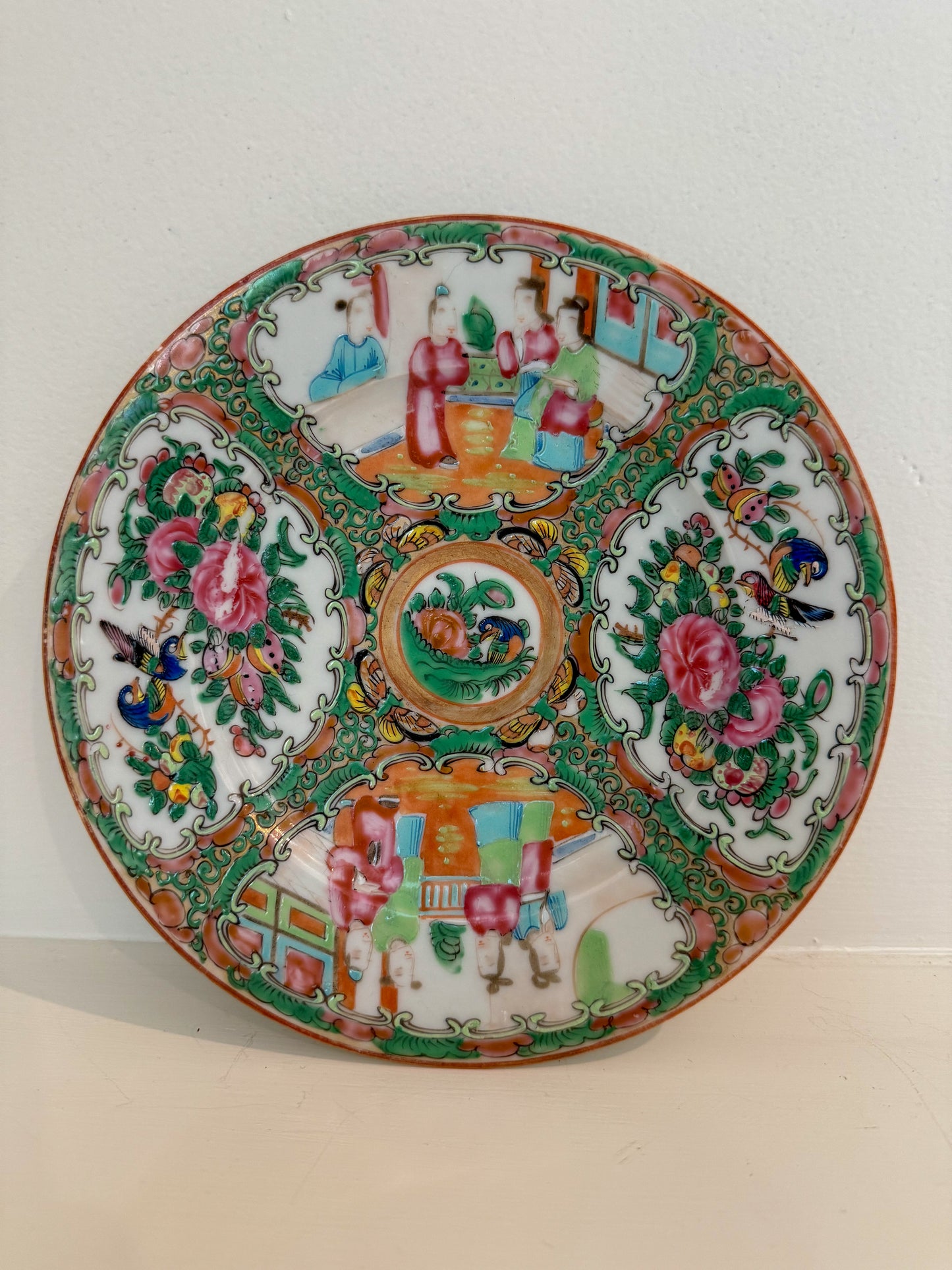 Famille Rose Plate