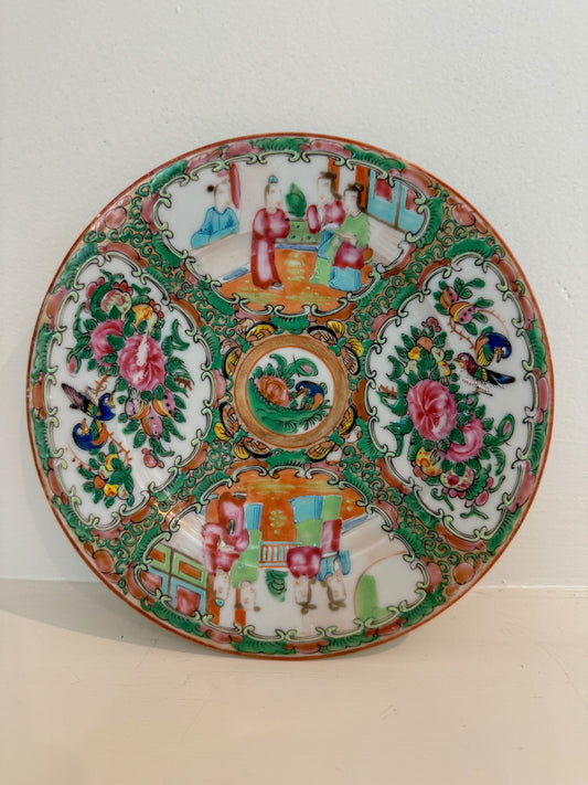 Famille Rose Plate