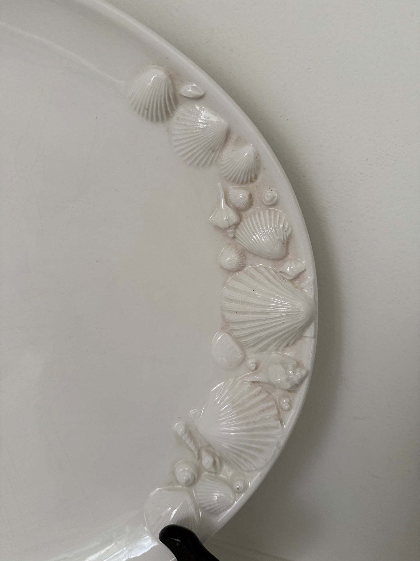 Large Italian Shell Serving Platter