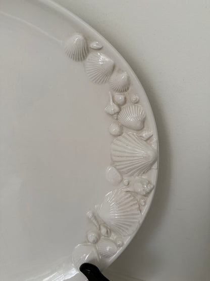 Large Italian Shell Serving Platter