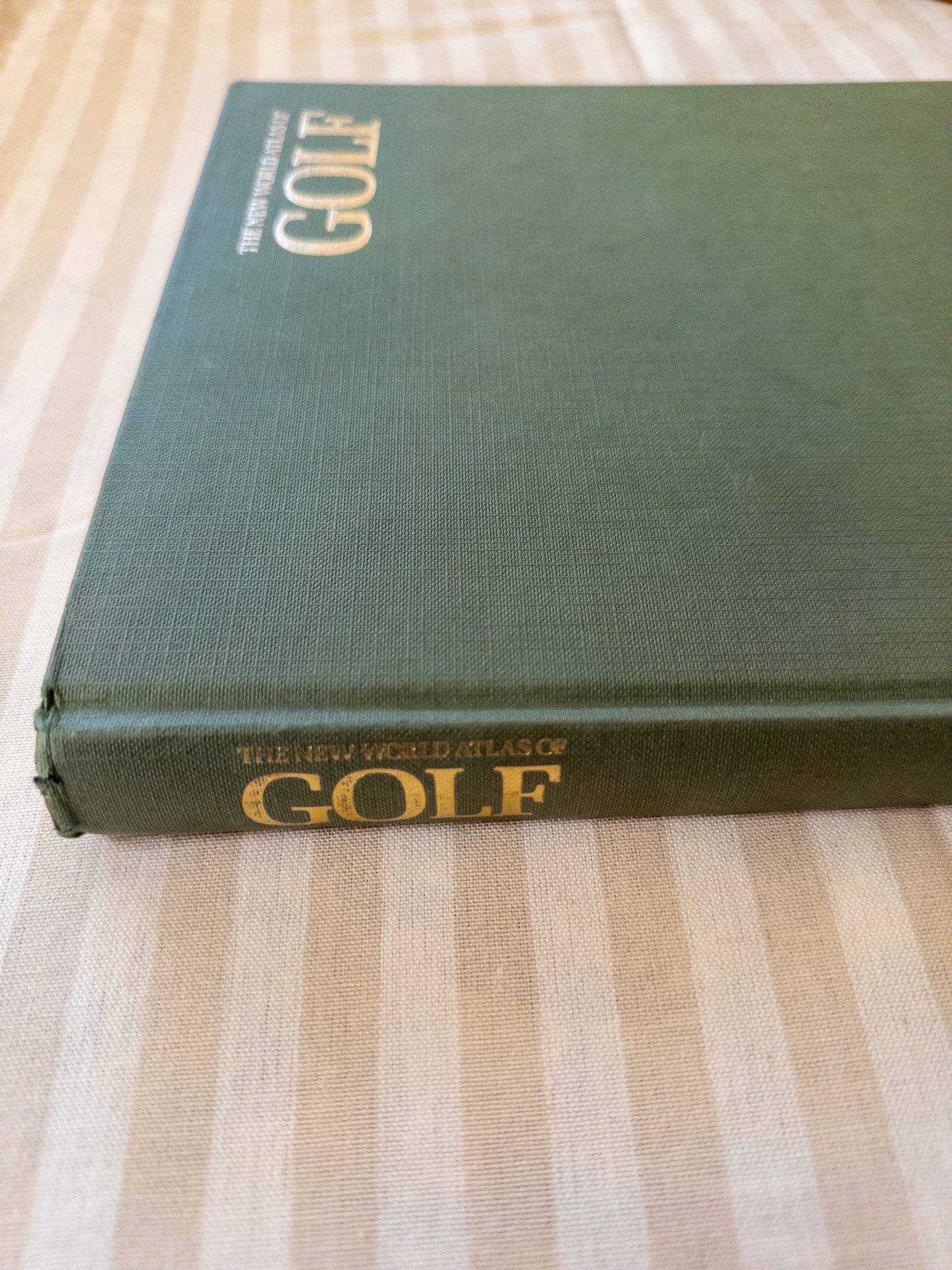 "The New World Atlas of Golf" Coffee Table Book