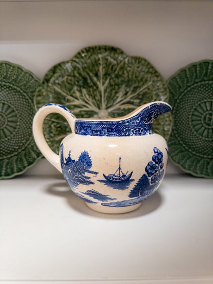 Blue Willow Small Pitcher