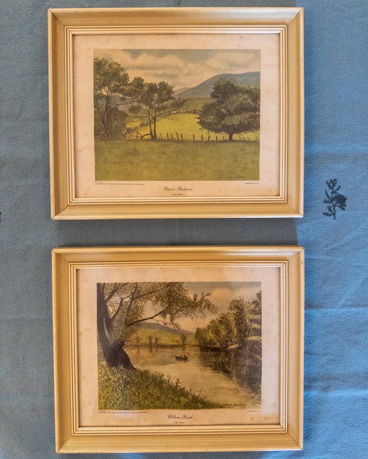 Pair of Small Landscape Prints