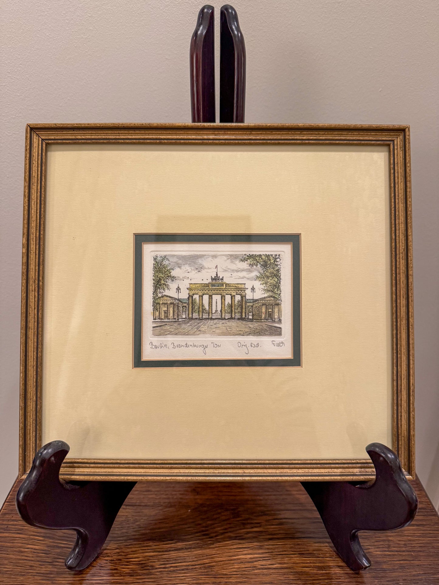 Framed Architectural Print