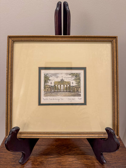 Framed Architectural Print