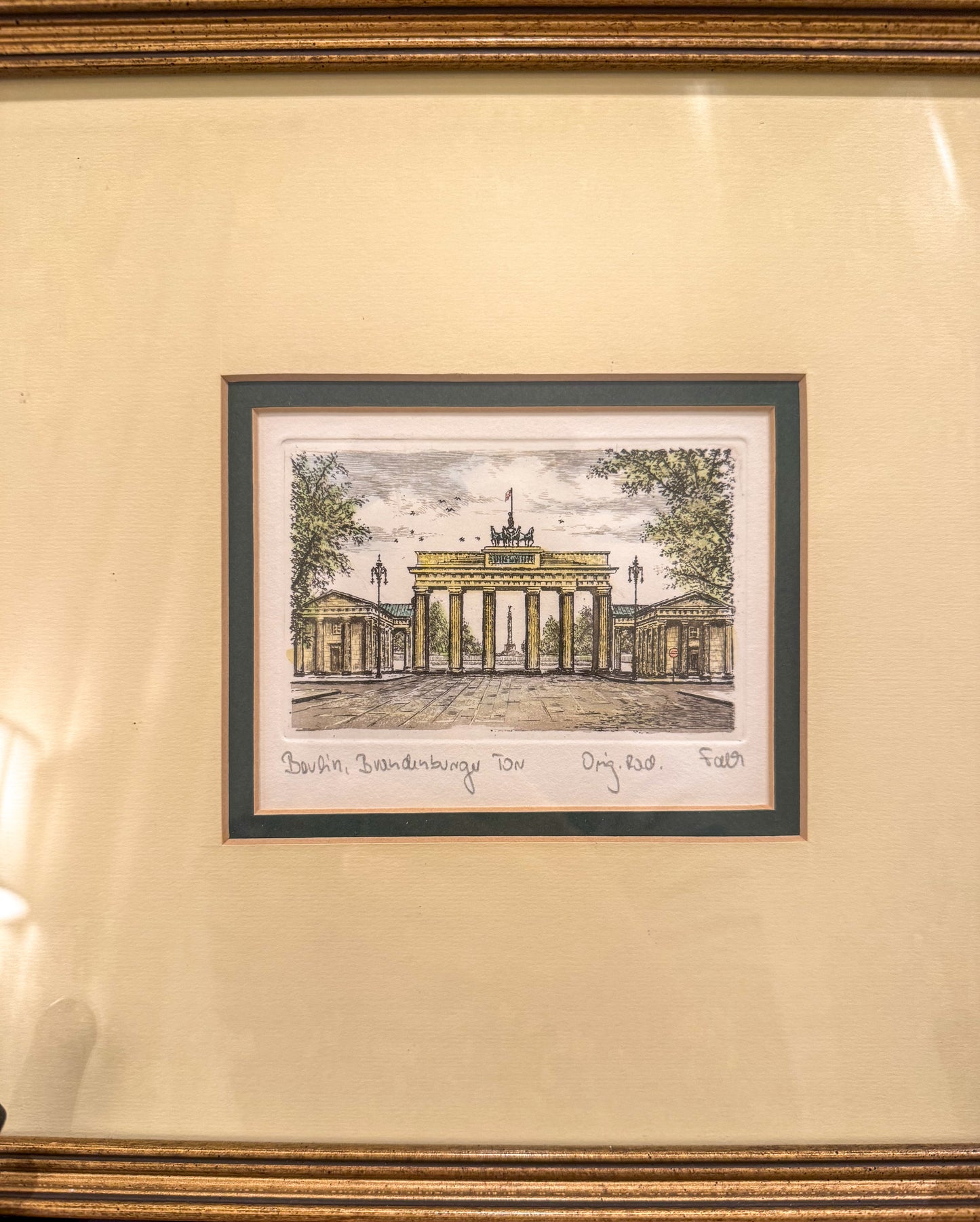 Framed Architectural Print