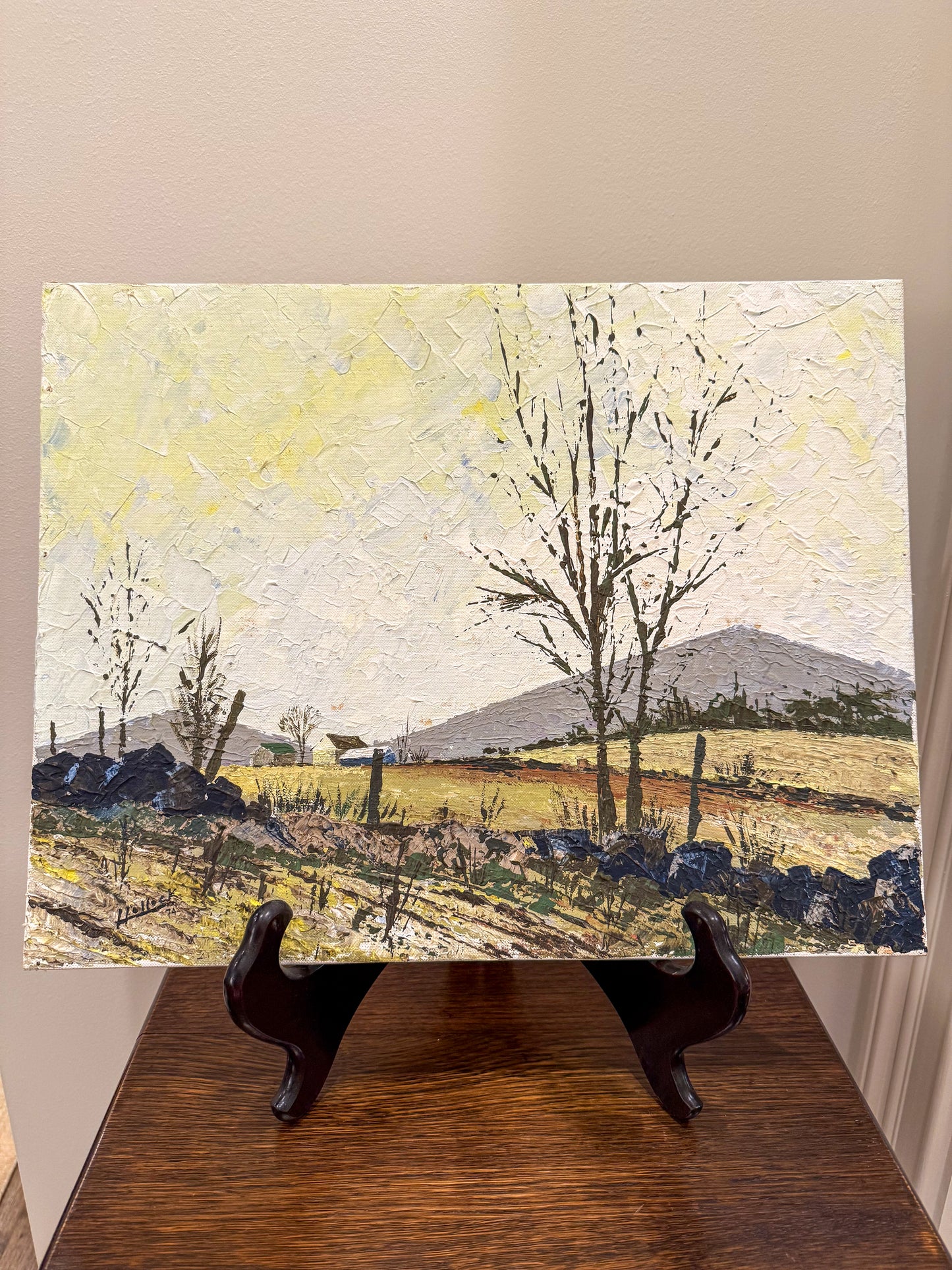 Original Painting of Countryside Landscape