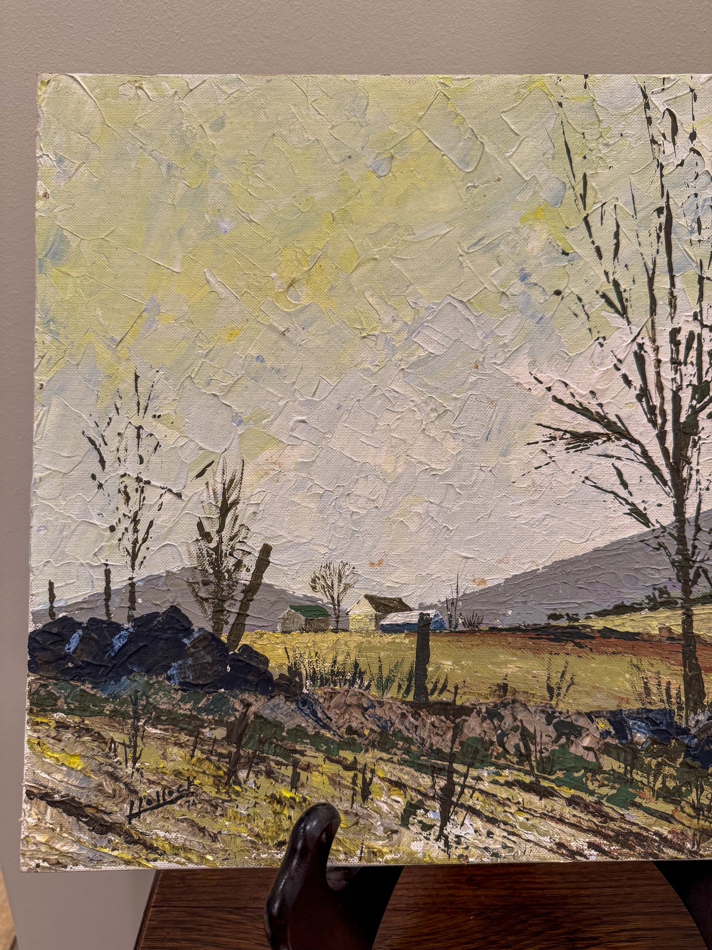 Original Painting of Countryside Landscape